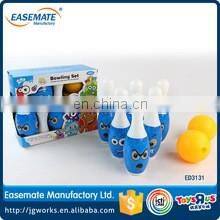 Bowling toys set with light for wholesale sport toys