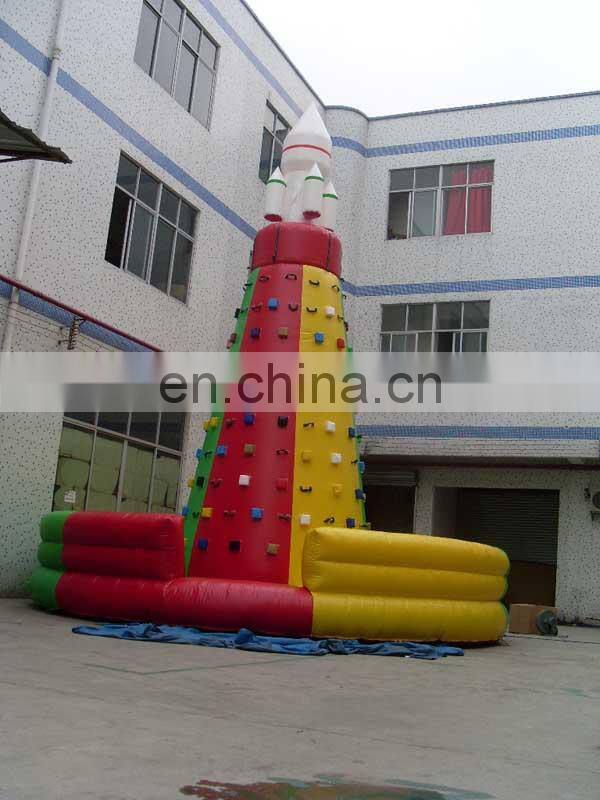 giant inflatable climbing wall, removable climb wall ,inflatable rock climbing wall