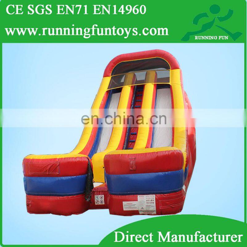 giant inflatable slides for kids,inflatable pool slide game, dry inflatable slides RF64
