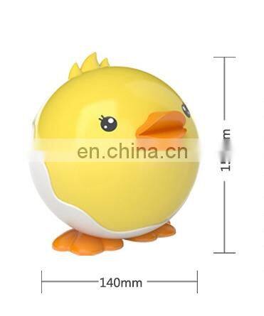 Latest fashion cute cartoon animal LED light wholesale price cute duck night lamp for kids