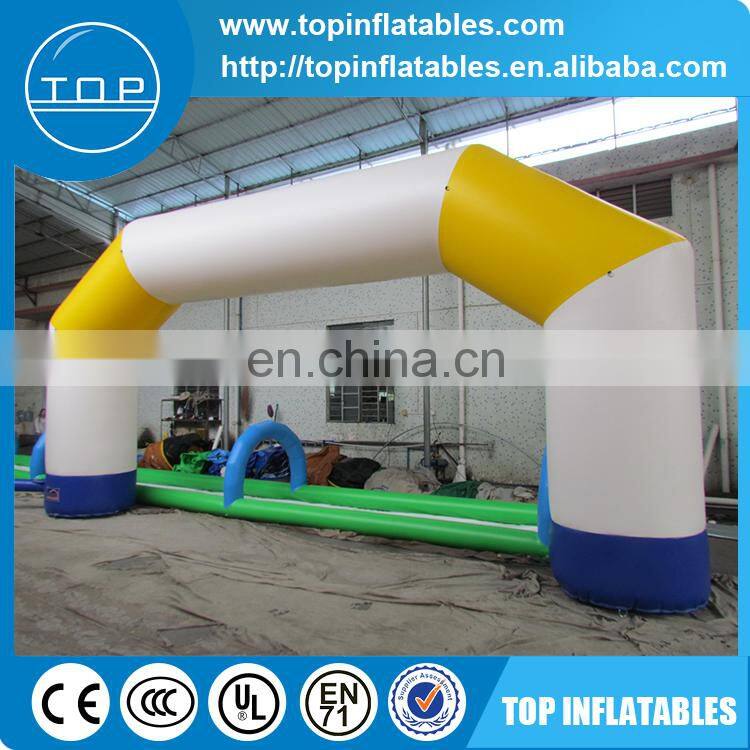 Custom printed logo cheap inflatable arch for sale