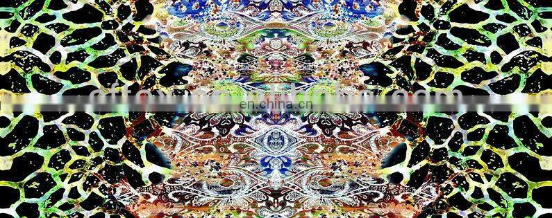 digital printed cotton light weight fabric for scarf china supplier