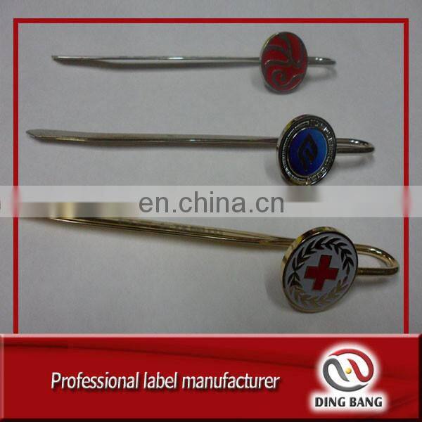 Professional OEM New Design Cheap Die Cast Tpye Custom Painted Brand Logo Fashional Souvenir Metal Bookmark