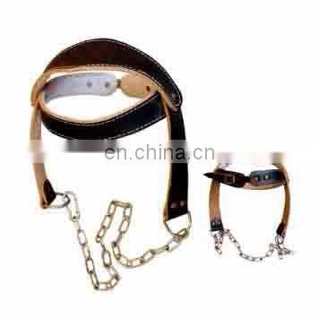 Head Harness Neck Strap Dipping Building Heavy Weight Lifting Chain