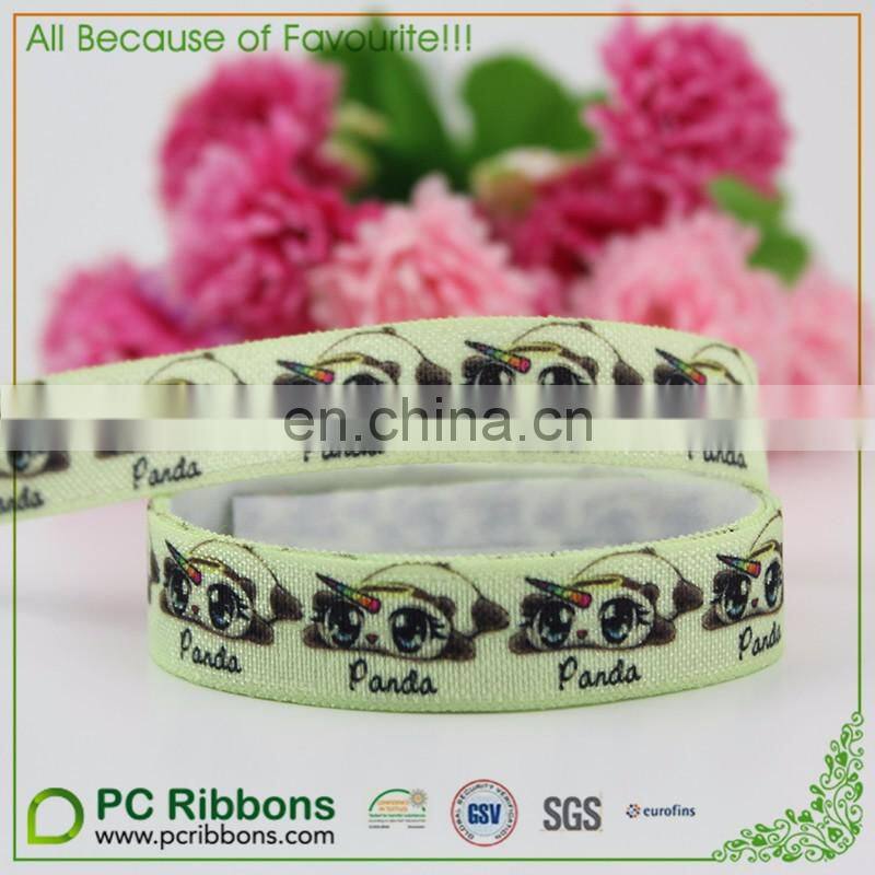 5/8" FOE succulent plant printed headband Wholesale Floral Print FOE