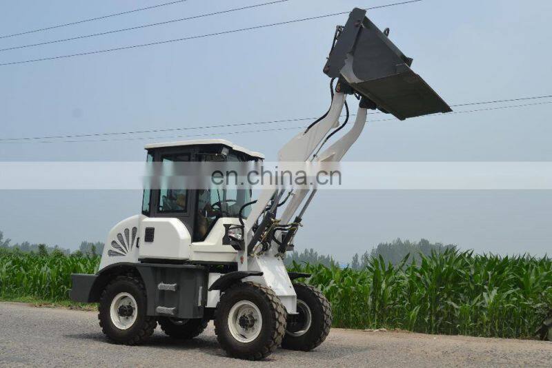 Wheel loader ZL08F 0.45m3 bucket capacity 0.8ton mini wheel loader
