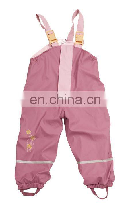 All weather kids PU rain suit sets