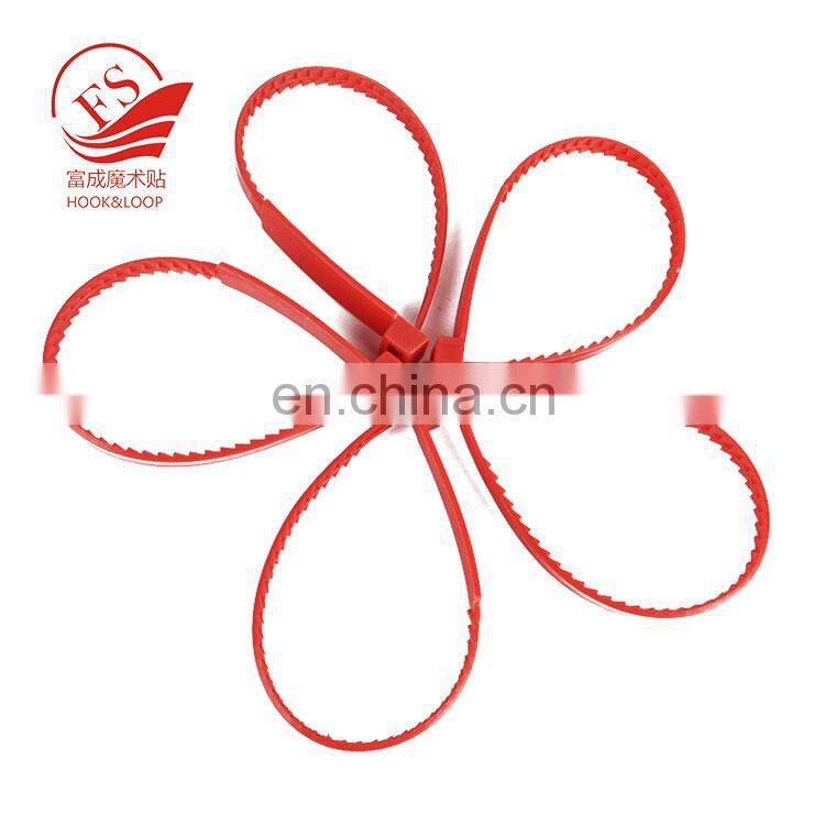 China factory 4'' 6'' 8'' 10'' length plastic tie self locking numbered cable tie