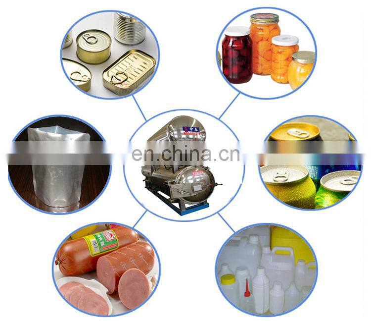 Industrial sterilizer retort machine Autoclave Food Industrial Retort Machine