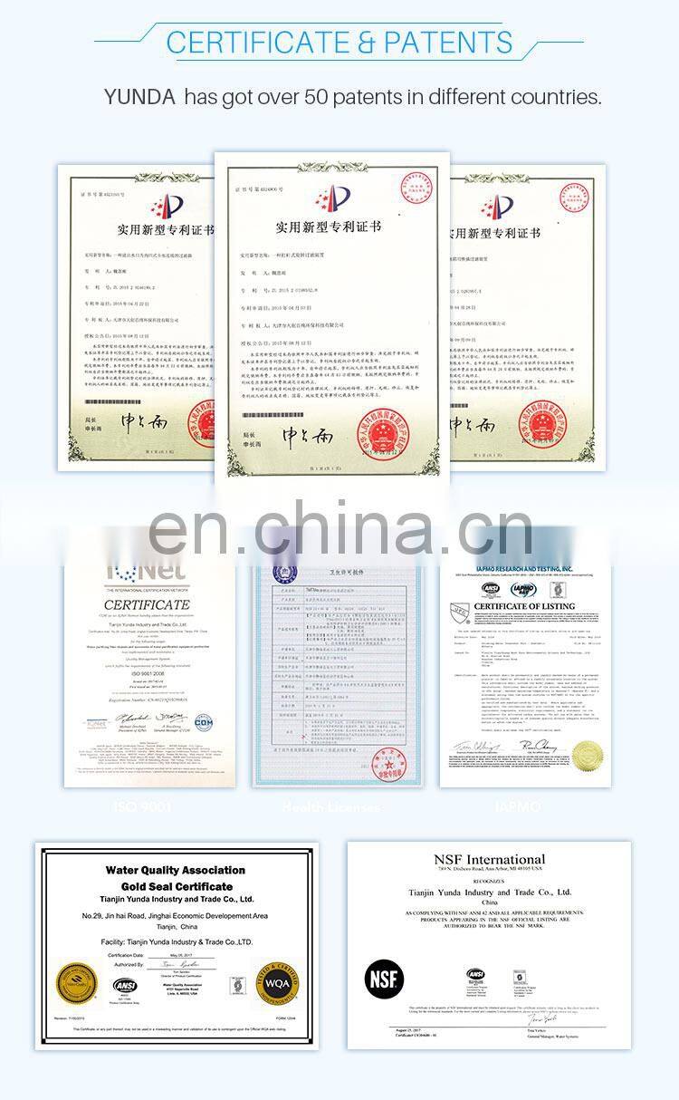 Outdoor portable water filter straw personal water filter for hiking camping survival