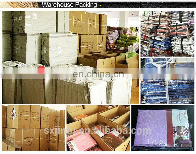 Jacquard curtains of jacquard linen curtain