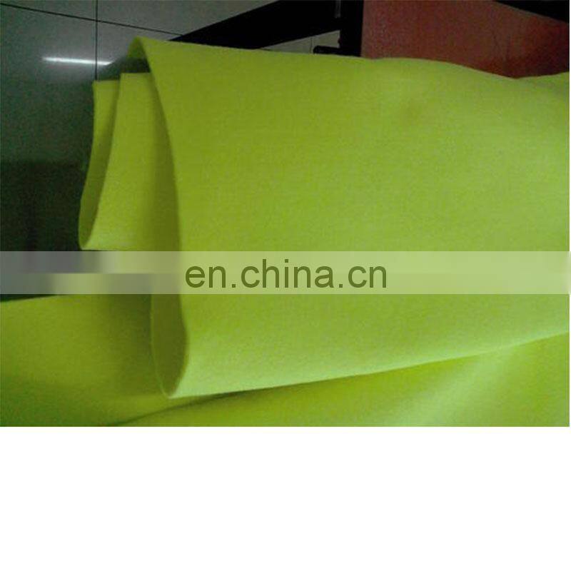 2mm polyester soft felt tennis ball materials