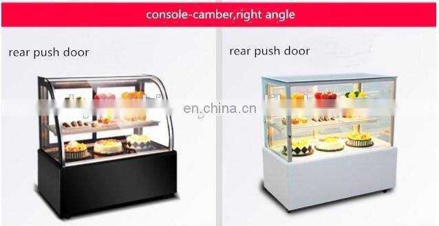 Open front cooler display cabinet/Supermarket Bakery Cake Display Cabinet Showcase Refrigerator/Refrigerated display cabinet