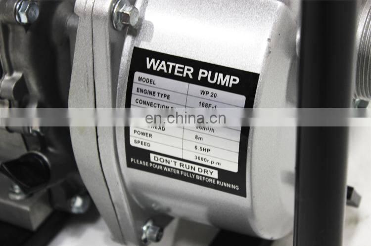 Bison China 2 inch 50mm Gasoline Water Pump 4 Stroke Petrol Water Pumping Machine Price Manual Hand Water Pump