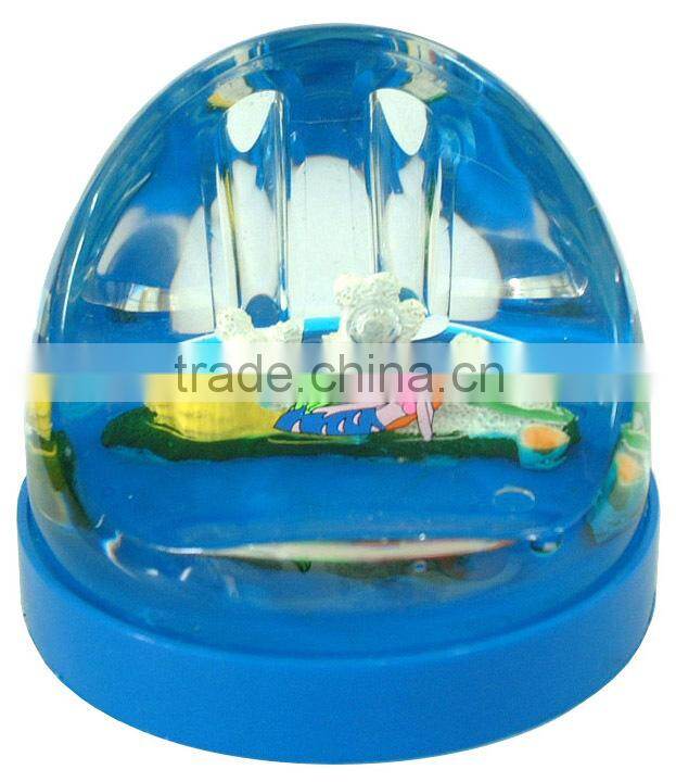 Polyresin Water Globe, Resin Water Globe, Souvenir Figure For Snow Globe
