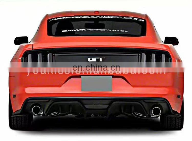 RTR style rear diffuser for ford mustang