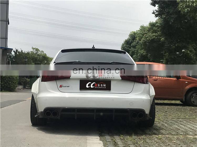 wide body kit for Audi A6 car parts with diffuser