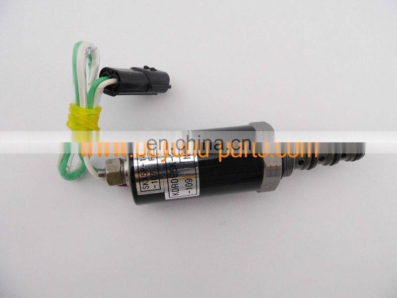 R215-7 excavator hydraulic pump solenoid valve KDRDE5K-20/40C07-109