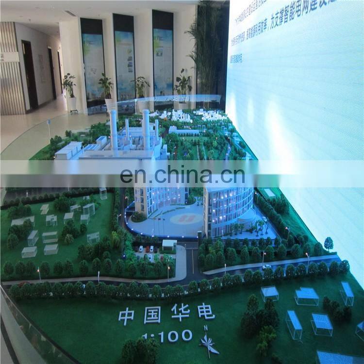 Factory miniature model making for house plan display, House model supply