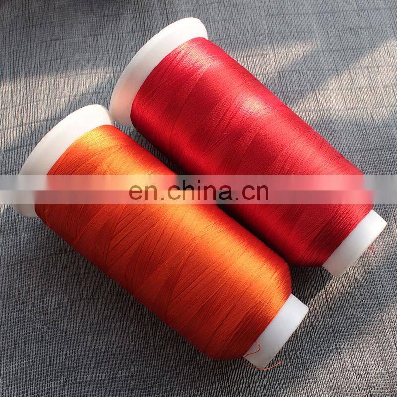 Factory support High Quality 108D 120D  polyester sewing 5000 yards Embroidery thread