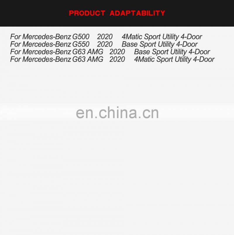 10PCS/SET Dry Carbon Fiber door trim vents for Mercedes Benz W464 W463A G-Class Wagon G63