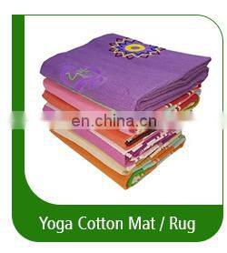 Relaxation 100% cotton canvas Meditation Cushion Zafu Indian manufacturer