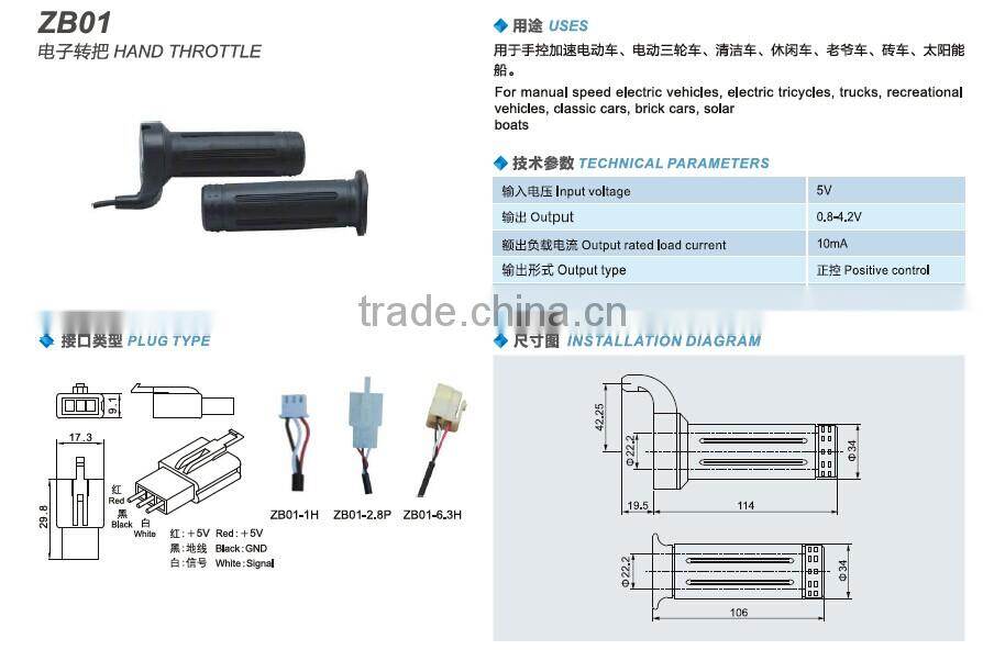 SAYOON Hand Throttle ZB01