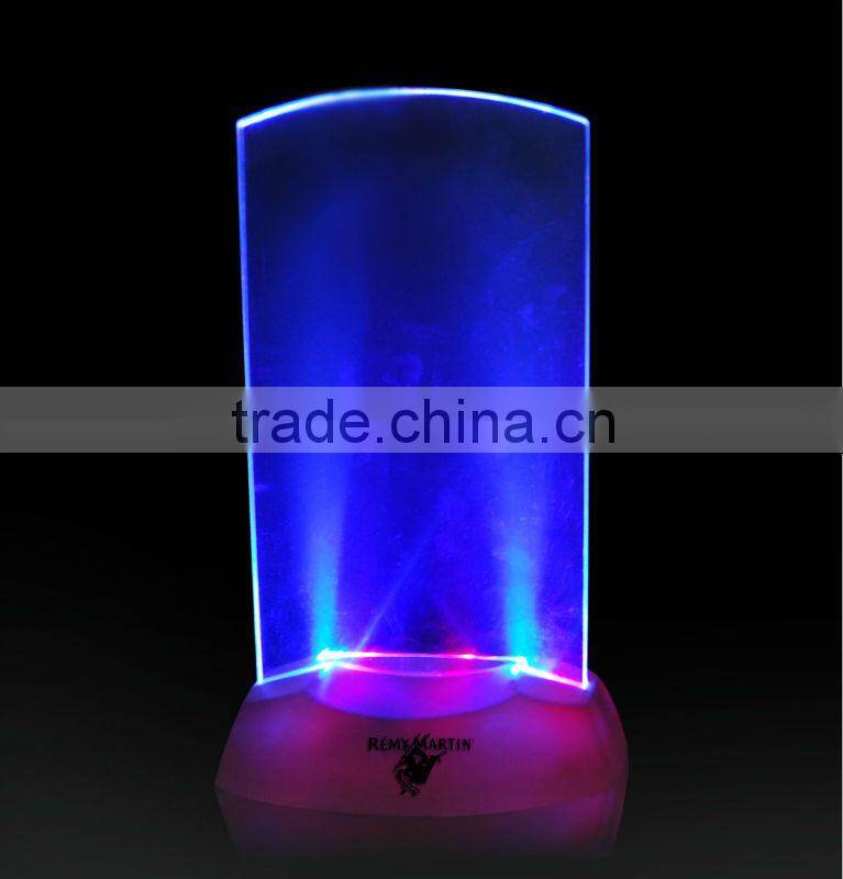 Flashing Porte Menu Holder