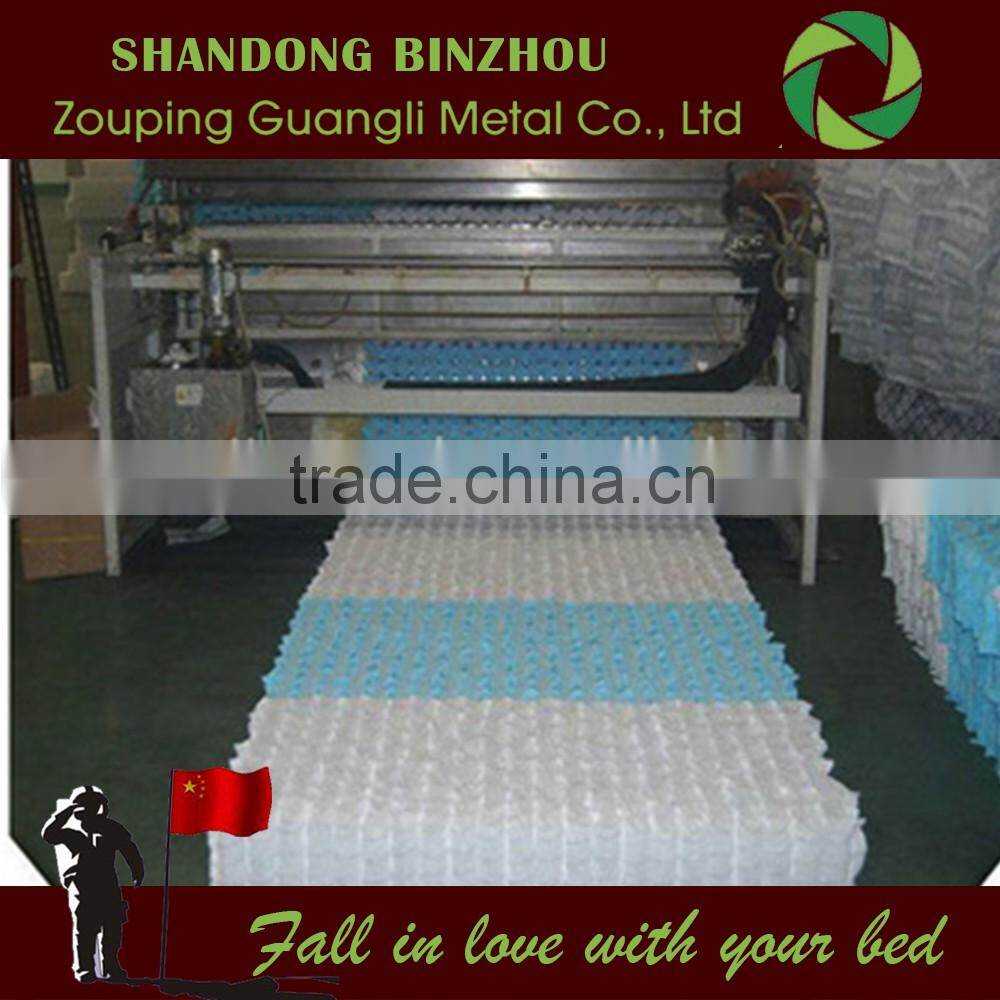 Pocket springs mattress for pillow top spring mattress