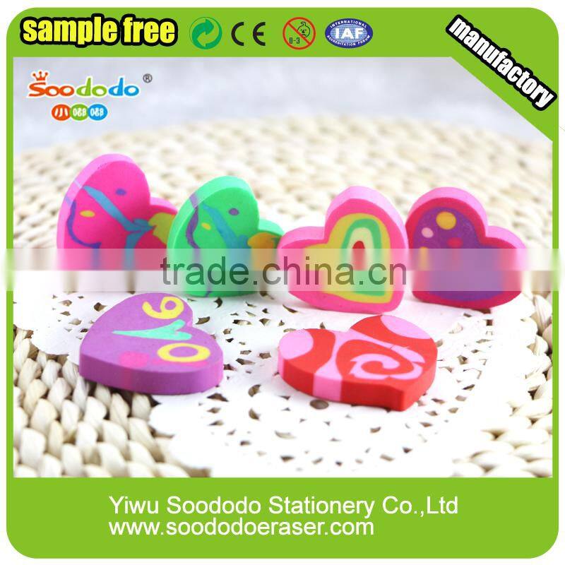 promotional stationary sets for kids rubber series eraser