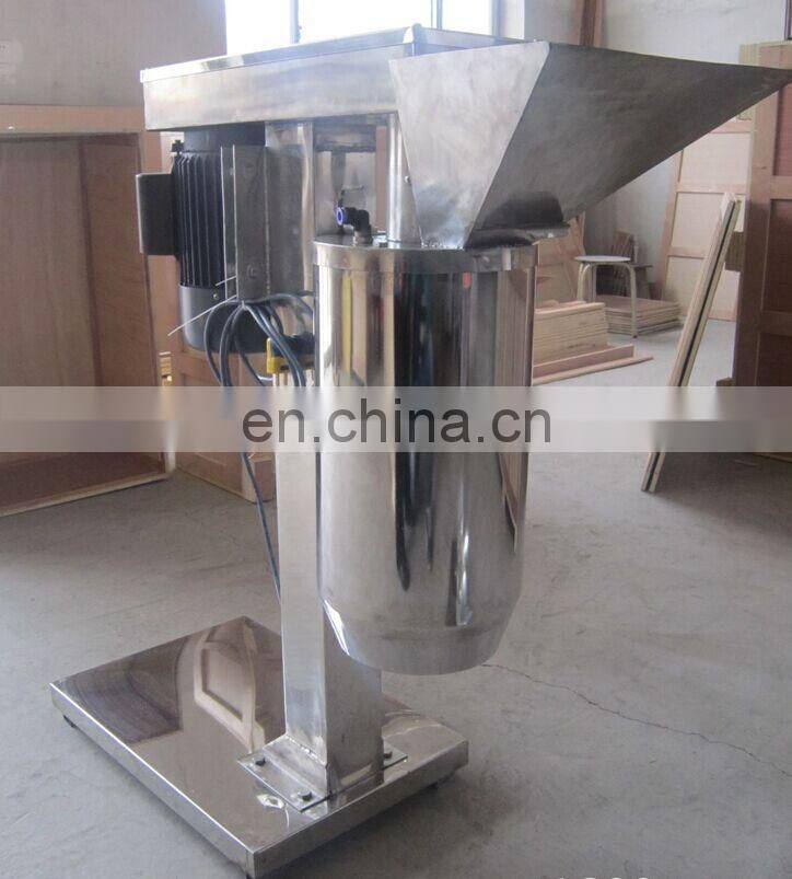 stainless steel industry ginger garlic paste making machine/fruit and vegetable grinding machine