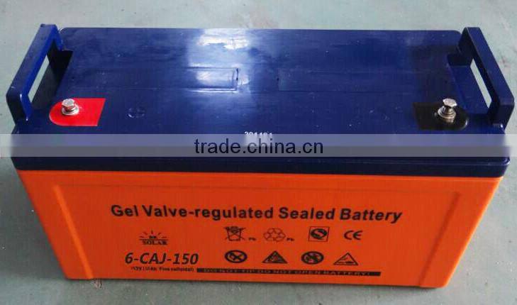 Gel batteries deep cycle sealed lead acid 12v 150ah colloid battery