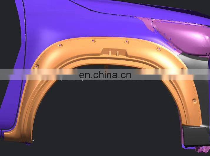 2021 High quality Factory Price accessories Wide Fender Flares for 2021 Hilux Revo