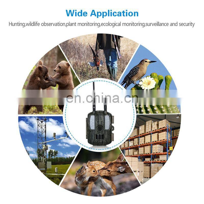 China outdoor 4G trail camera with gps Sim Card Hunting Video Camera