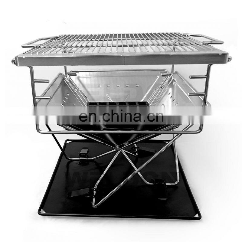 Camping Portable Bbq Barbeque Charcoal Grill Camping Grill