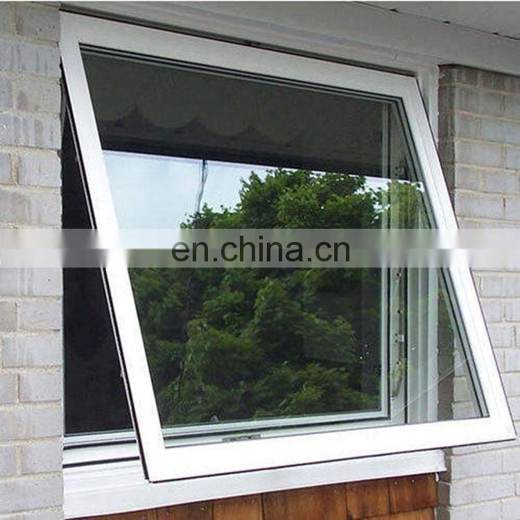 custom aluminium frame single side hung top-hung window price