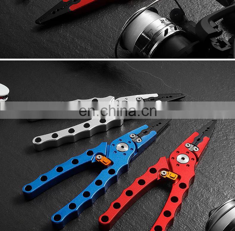 New Aluminum Alloy Outdoor Fishing Tools High Quality Luya Pliers Hook Hook Portable Pliers