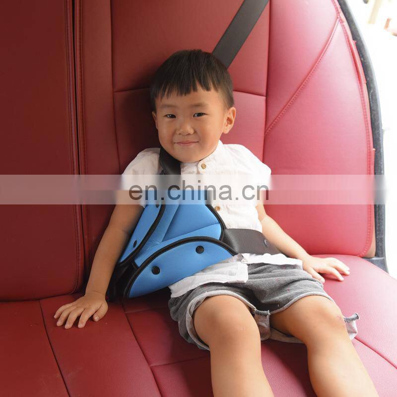 Child Car Safe Seat Belt Cover Adjustable Triangle Safety Seat Belt Pad Clips Protection for Baby Child Belts