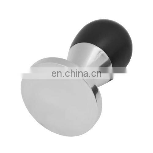 Round Handle Flat base Krometamp Coffee Tamper - 50 mm to 58.50 mm in best Price Direct From Manufacture