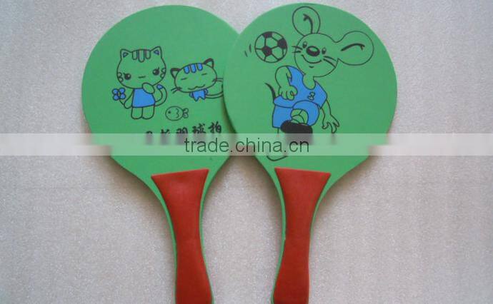 Summer paddle game bat set beach racket,Interesting Wooden Beach Bat and Ball Set,Promotional Wooden Beach Bat With Ball