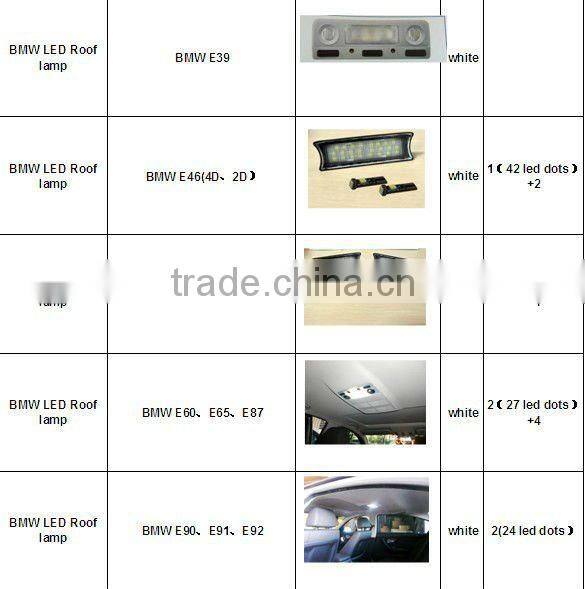 Touran LED number plate light/led license plate lamp