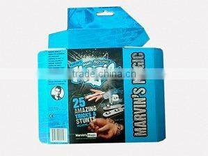 small magic toys packing paper box with a header