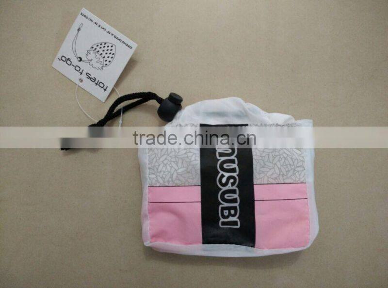 Fruit shape folding polyester bag