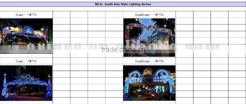 Flower Lighting Arches