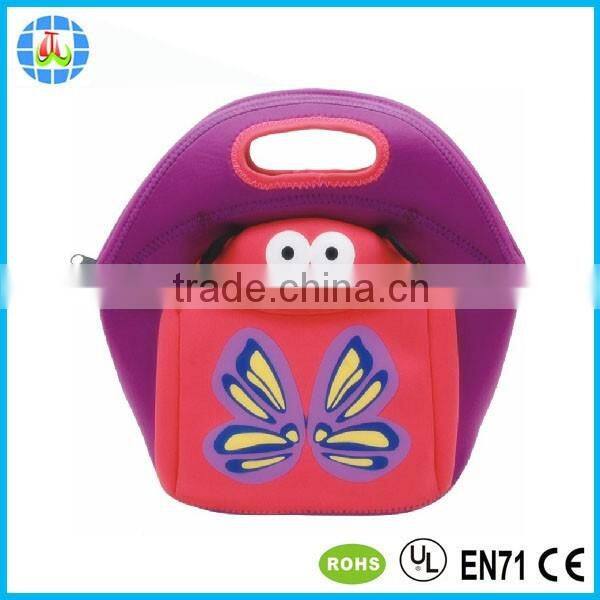 personalized neoprene lunch food tote for promotion