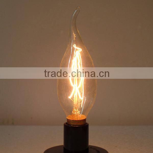 hot new products for 2016 FC35 e14 110v squirrel cage filament edison bulb led