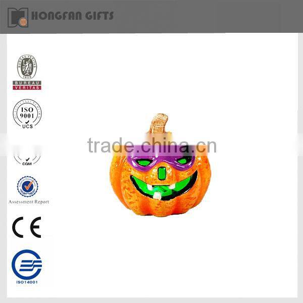 cheap ceramic halloween pumpkin decoration