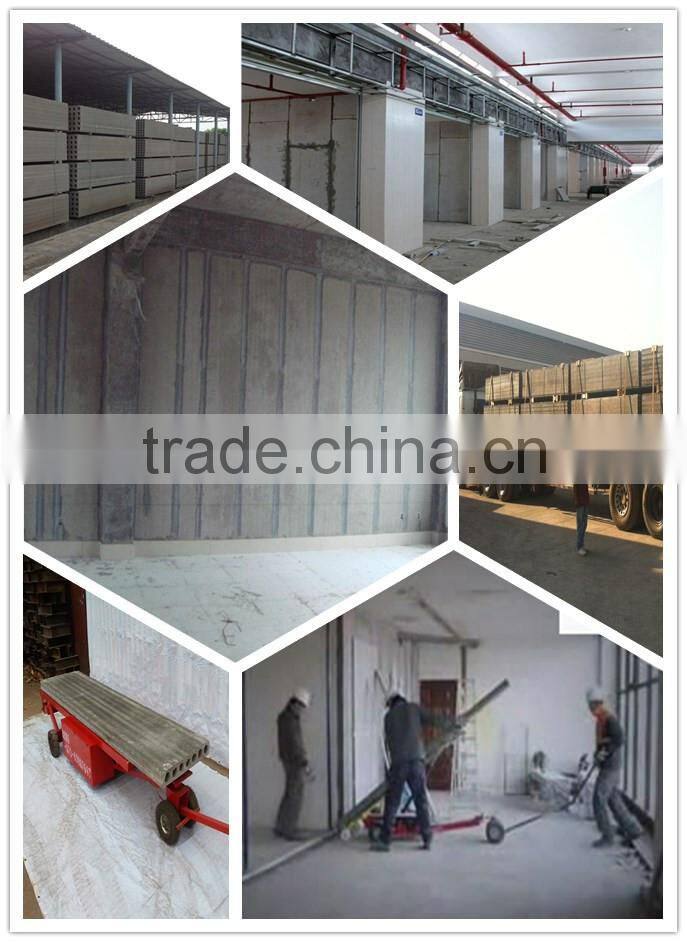 JQT9x60-A Prefab concrete partition Interior wall panel machine For Building Hollow wall