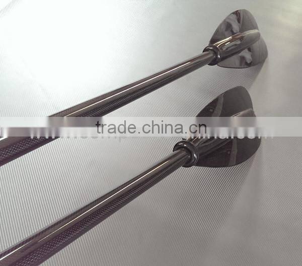 good looking 3k plain finish carbon fiber kayak paddle