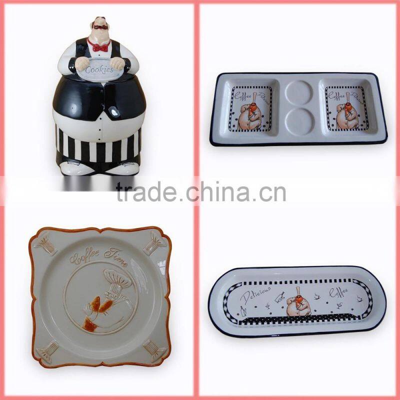 Ceramci chef candy bowl